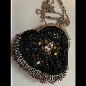 Vintage Exclusive Quality - Black with Glass Beads